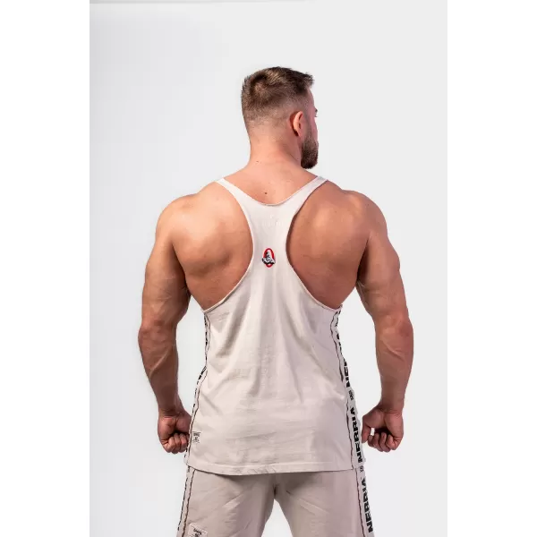  Измит мускулен гръб стрингер GOLDEN AGE 791 LIGHT GREY Nebbia 