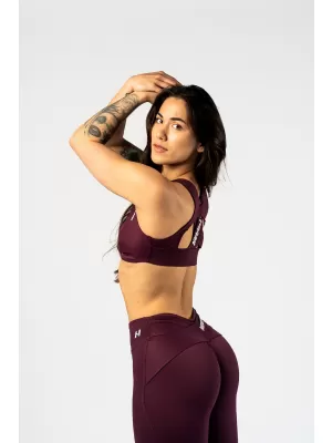 Спортен сутиен STRONG BEAUTY 424 ТЪМНО ЧЕРВЕН Nebbia