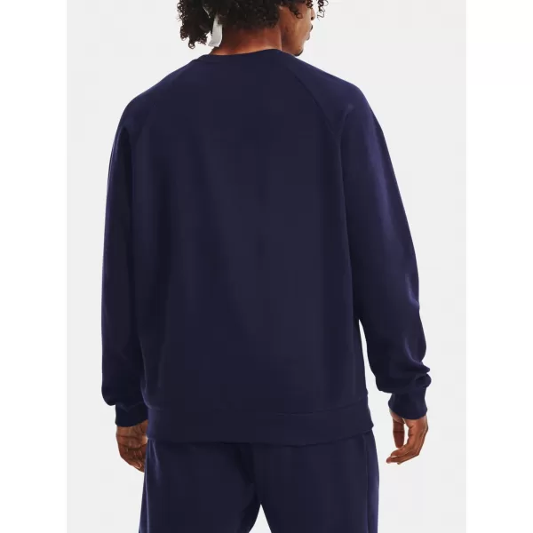  Мъжки суичър UNDER ARMOUR RIVAL FLEECE CREW 1379755-410 СИНЬО 