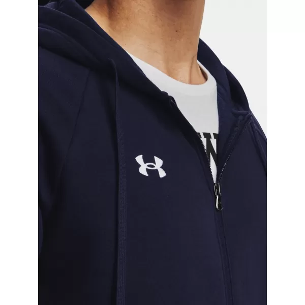  Мъжки суичър UNDER ARMOUR RIVAL FLEECE FZ HOODIE 1379767-410 СИНЬО 