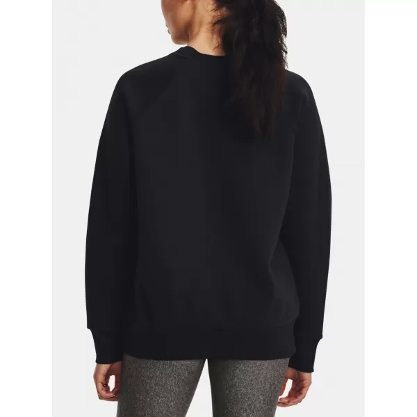  Дамски суичър UNDER ARMOUR RIVAL FLEECE CREW 1379508-001 ЧЕРЕН 