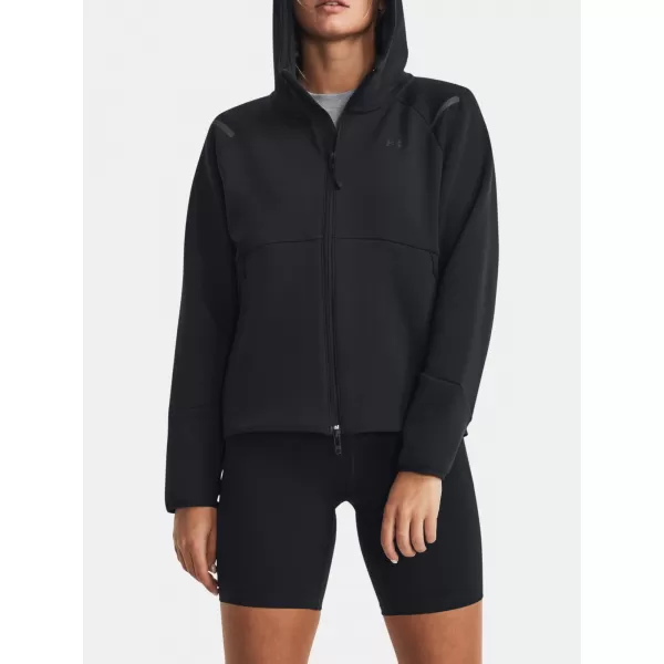  Дамски суичър UNDER ARMOUR UNSTOPPABLE FLC FZ 1379842-001 ЧЕРЕН 
