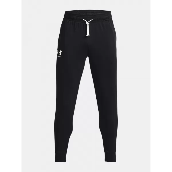  Мъжки спортен панталон UNDER ARMOUR RIVAL TERRY JOGGER 1380843-001 ЧЕРЕН 