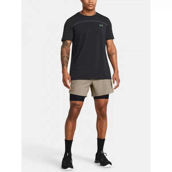  Мъжки шорти UNDER ARMOUR VANISH ELITE 2IN1 SHORT 1378604-203 КАФЯВО 