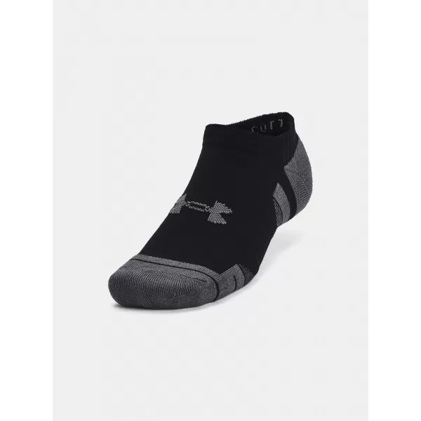  Чорапи UNDER ARMOUR PERFORMANCE COTTON NS (3 PÁRY) 1379526-001 ЧЕРЕН 