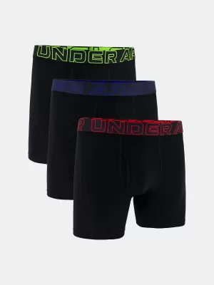 Мъжки боксерки UNDER ARMOUR M PERF COTTON 6IN (3KS) 1383889-004 ЧЕРЕН