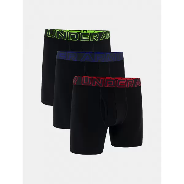 Мъжки боксерки UNDER ARMOUR M PERF COTTON 6IN (3KS) 1383889-004 ЧЕРЕН 