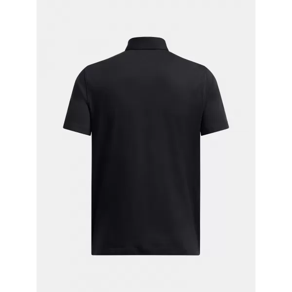  Мъжка тениска UNDER ARMOUR ICON POLO 1386608-001 ЧЕРЕН 