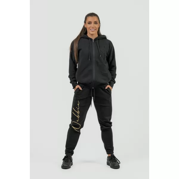  Дамско спортно суичър INTENSE Signature 845 BLACK Nebbia 