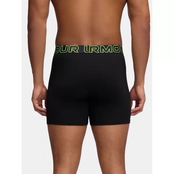  Мъжки боксерки UNDER ARMOUR M PERF COTTON 6IN (3KS) 1383889-004 ЧЕРЕН 