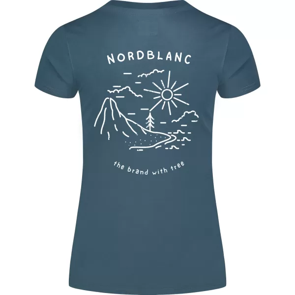  Дамска тениска NORDBLANC INTERSECT NBSLT8179 СИНЬО 