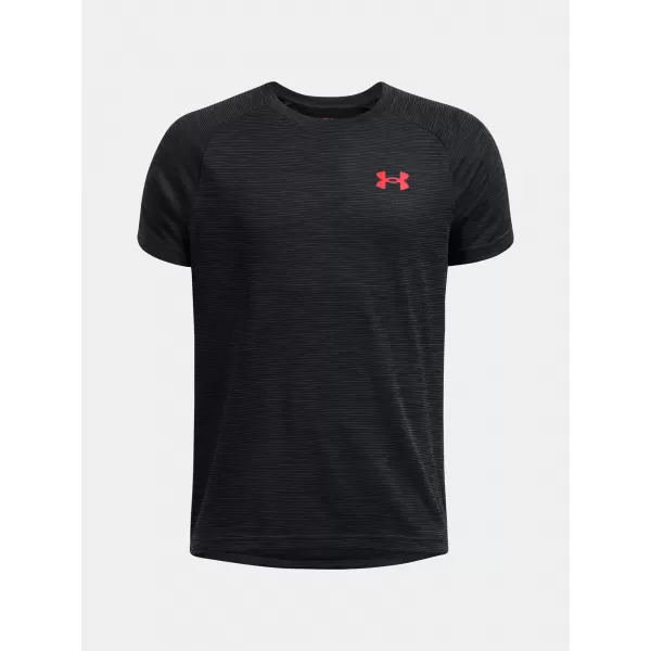 Момчешка тениска UNDER ARMOUR TECH TEXTURED SS 1382790-003 ЧЕРЕН 
