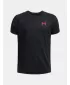 Момчешка тениска UNDER ARMOUR TECH TEXTURED SS 1382790-003 ЧЕРЕН