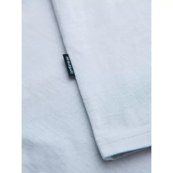  Риза OMBRE OM-TSBS-0237 СВЕТЛО СИВО 