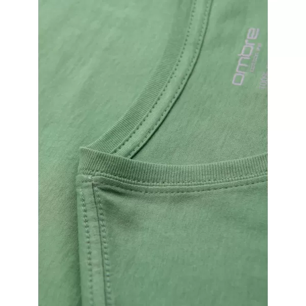  Риза OMBRE OM-TSBS-0237 ЗЕЛЕНО 