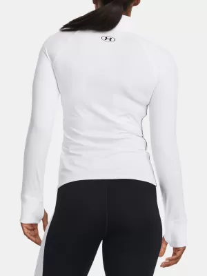 Дамска тениска UNDER ARMOUR TRAIN CW 1/2 ZIP 1379886-100 БЯЛО