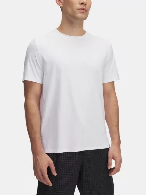 Мъжка тениска UNDER ARMOUR LAUNCH ELITE SHORTSLEEVE 1389802-100 БЯЛО
