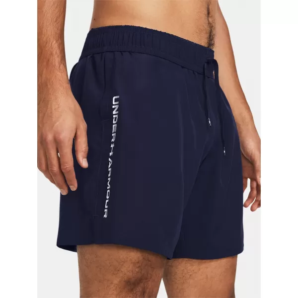  Мъжки шорти UNDER ARMOUR WOVEN WDMK SHORTS 1383356-410 СИНЬО 