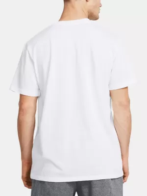 Мъжка тениска UNDER ARMOUR HW ARMOUR LABEL SS 1382831-100 БЯЛО