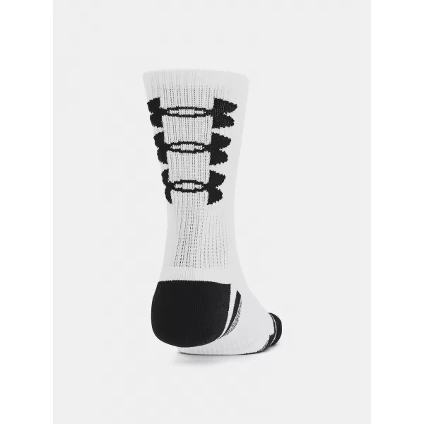  Чорапи UNDER ARMOUR PERF TECH NOV CREW (3 PÁRY) 1379515-101 БЯЛО 