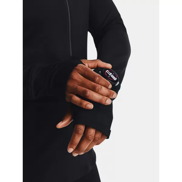  Дамска тениска UNDER ARMOUR QUALIFIER RUN 1/2 ZIP 1379349-001 ЧЕРЕН 