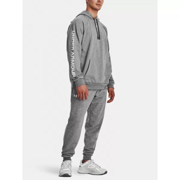  Мъжки комплект UNDER ARMOUR RIVAL FLEECE SUIT 1379768-025 СИВО 