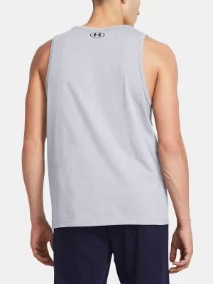 Мъжки потник UNDER ARMOUR SPORTSTYLE LOGO TANK 1382883-035 СИВО