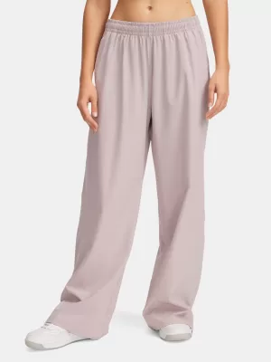 Дамски спортен панталон UNDER ARMOUR RIVAL WIDE LEG PANT 1386453-009 СИВО