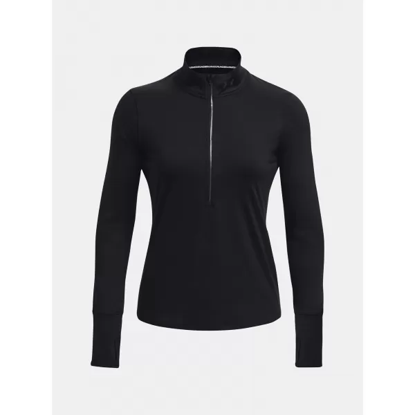  Дамска тениска UNDER ARMOUR QUALIFIER RUN 1/2 ZIP 1379349-001 ЧЕРЕН 