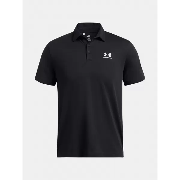  Мъжка тениска UNDER ARMOUR ICON POLO 1386608-001 ЧЕРЕН 