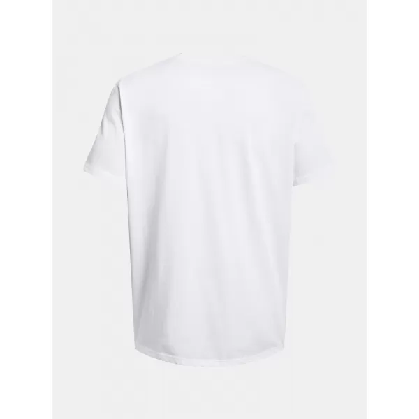 Мъжка тениска UNDER ARMOUR HW ARMOUR LABEL SS 1382831-100 БЯЛО 
