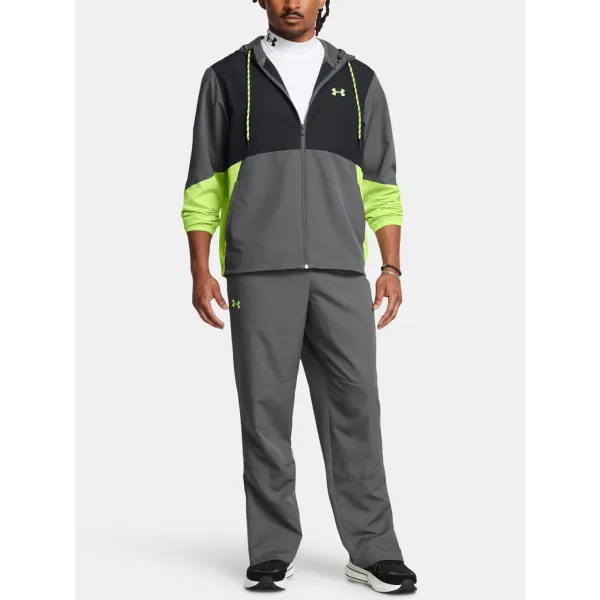  Мъжки спортен панталон UNDER ARMOUR ICON LEGACY WINDBKR PANT 1382876-025 СИВО 