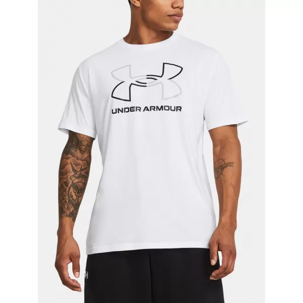  Мъжка тениска UNDER ARMOUR GL FOUNDATION UPDATE SS 1382915-100 БЯЛО 