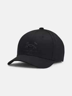 Шапка за момче UNDER ARMOUR YOUTH BRANDED LOCKUP ADJ 1381646-002 ЧЕРЕН