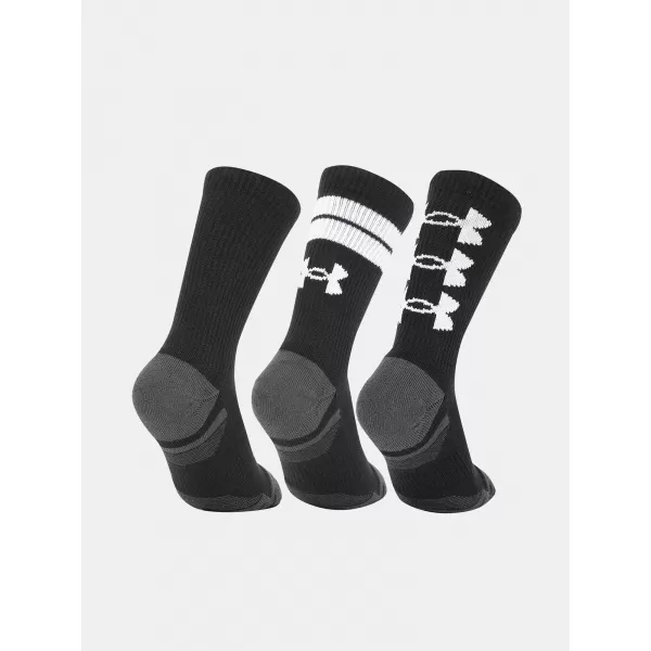  Чорапи UNDER ARMOUR PERF TECH NOV CREW (3 PÁRY) 1379515-002 ЧЕРЕН 