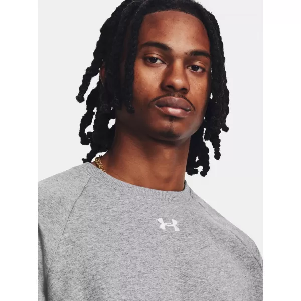  Мъжки суичър UNDER ARMOUR RIVAL FLEECE CREW 1379755-025 СИВО 