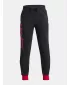 Спортни панталони за момчета UNDER ARMOUR RIVAL FLEECE SCRIPT JGRS 1379789-001 ЧЕРЕН