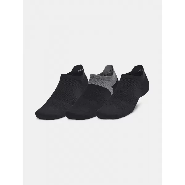  Чорапи UNDER ARMOUR AD RUN LITE NS (3 PÁRY) 1386237-001 ЧЕРЕН 
