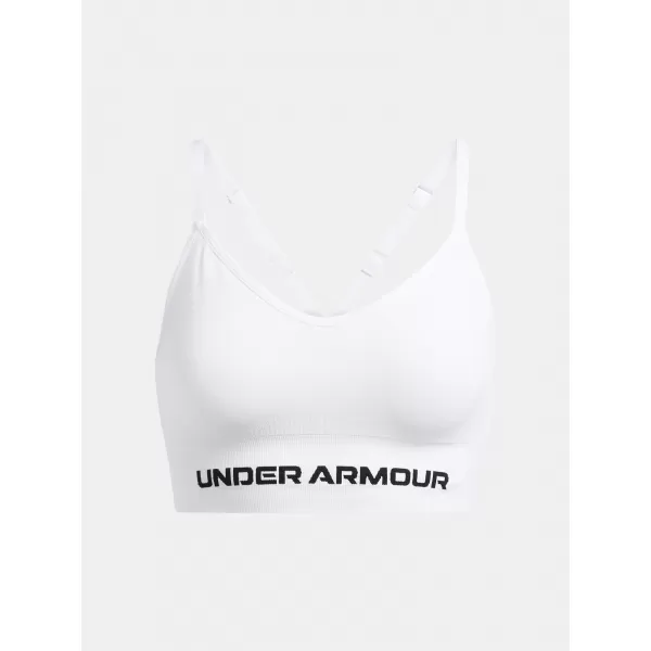  Дамски сутиен UNDER ARMOUR VANISH SEAMLESS LOW BRA 1384417-100 БЯЛО 