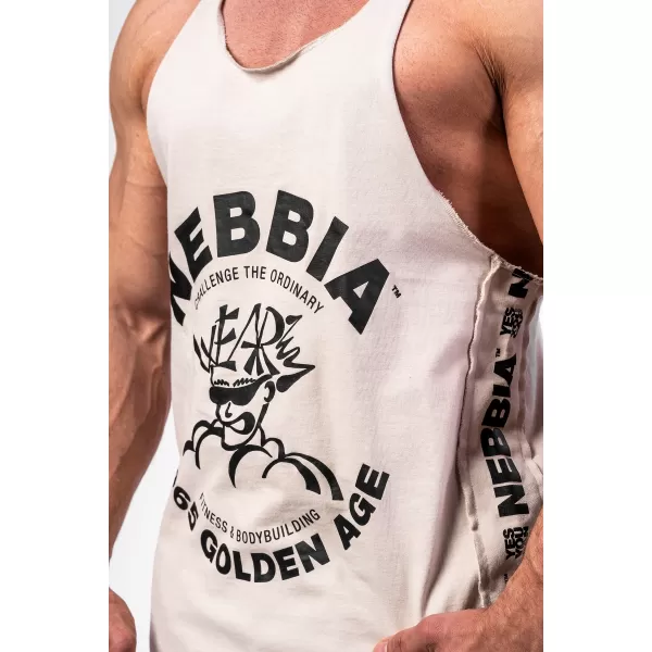  Измит мускулен гръб стрингер GOLDEN AGE 791 LIGHT GREY Nebbia 