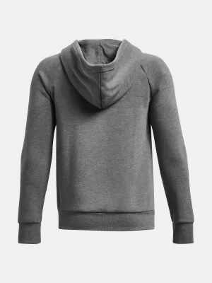 Суичър за момче UNDER ARMOUR RIVAL FLEECE FZ HOODIE 1379794-025 СИВО