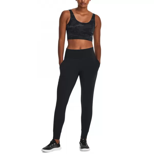  Дамски спортен панталон UNDER ARMOUR MERIDIAN JOGGER 1382526-001 ЧЕРЕН 