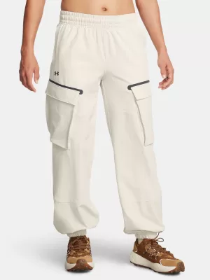 Дамски спортен панталон UNDER ARMOUR UNSTOPPABLE CARGO PANT 1386481-110 БЯЛО