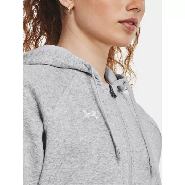  Дамски суичър UNDER ARMOUR RIVAL FLEECE FZ HOODIE 1379497-012 СИВО 