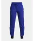 Спортни панталони за момчета UNDER ARMOUR RIVAL FLEECE SCRIPT JGRS 1379789-400 СИНЬО