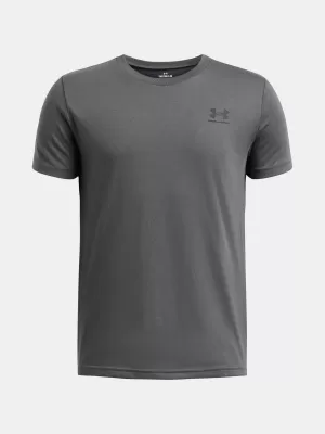 Момчешка тениска UNDER ARMOUR B SPORTSTYLE LC SS 1389962-012 СИВО