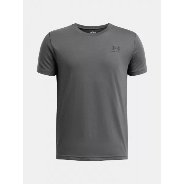  Момчешка тениска UNDER ARMOUR B SPORTSTYLE LC SS 1389962-012 СИВО 
