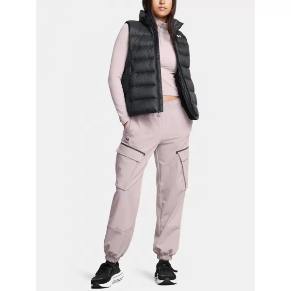  Дамски спортен панталон UNDER ARMOUR UNSTOPPABLE CARGO PANT 1386481-015 СИВО 