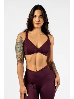 Спортен сутиен STRONG BEAUTY 424 ТЪМНО ЧЕРВЕН Nebbia
