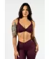 Спортен сутиен STRONG BEAUTY 424 ТЪМНО ЧЕРВЕН Nebbia
